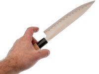 Набор из 5 кухонных ножей Fissman Pascual, деревянная подставка