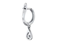 Серьги из белого золота с бриллиантами э4701сг03152300