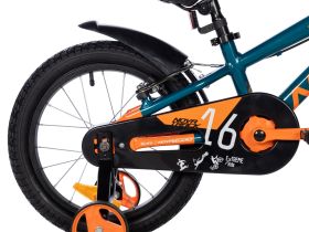 Детский велосипед Novatrack Extreme 16 V-Brake, год 2025, цвет Оранжевый