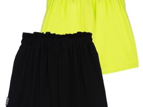 Шорты трикотажные для девочек, 2 шт в комплекте