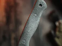 Туристический нож N.C.Custom Forester, сталь AUS-10, рукоять микарта +огниво