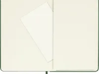 Записная книжка в линейку Moleskine "Classic" Pocket 90х140 мм 192 стр., твердая обложка зеленая