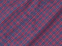 Трусы-боксеры в клетку, Красный