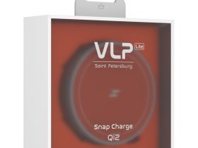 Беспроводное зарядное устройство VLP LITE Snap Charger Duo белый