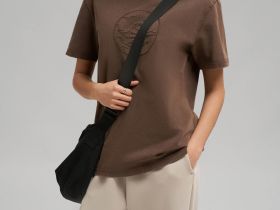 Футболка свободного кроя с эффектом варки