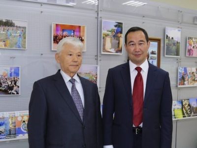 Первый президент Якутии поздравил с юбилеем Айсена Николаева