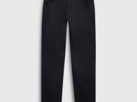 Базовые брюки «5 карманов» из твила, Черный