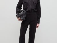 Рубашка силуэта oversize из хлопка