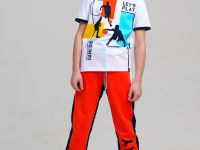 Фуфайка трикотажная для мальчиков (футболка)