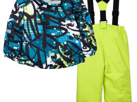 Комплект текстильный с полиуретановым покрытием для мальчиков: куртка, полукомбинезон