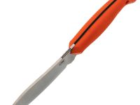Нож Нессмук, сталь VG10, рукоять оранжевая G10