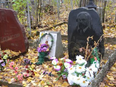 Могила художника  А.А. Борисова