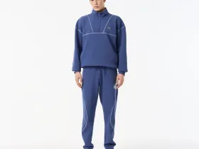 Мужские спортивные брюки Lacoste из смеси эластичного органического хлопка