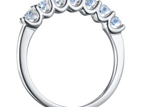 Классическое кольцо из белого золота э4712кц10200952_white