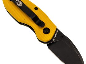 Складной нож Mr.Blade Rexbo Gen.2 blackwash сталь D2, рукоять Yellow