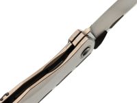 Складной нож TUOTOWN Krotos Stonewash, сталь T14N, рукоять Grey Ti