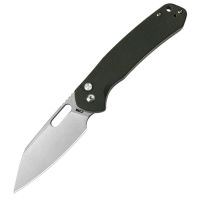 Складной нож CJRB Pyrite, сталь  AR-RPM9, рукоять зеленая микарта