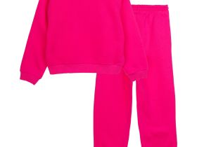 Комплект трикотажный для девочек: толстовка, брюки