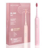 Электрическая звуковая зубная щётка Revyline RL 060, розовая