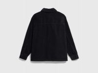 Рубашка из вельвета для мальчиков, Черный