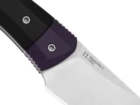 Туристический нож Kizer Momo Fix 3, сталь AEB-L, рукоять Purple/Black G10