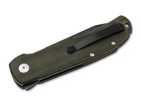 Складной нож Boker Tac-Master, сталь Nitro-V, рукоять микарта, зеленый