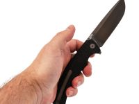 Складной нож TuoTown Utes PVD, сталь T10S, рукоять G10/Carbon Fiber