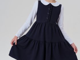 Сарафан трикотажный для девочек