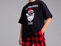 Комплект для мальчиков: брюки текстильные, фуфайка трикотажная (футболка)