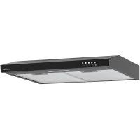 Плоская вытяжка KRONA Jessica slim 600 black PB