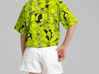 Шорты текстильные джинсовые для девочек