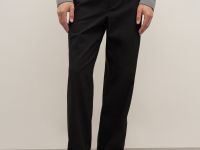 Брюки из хлопка на средней посадке