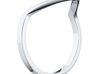 Обручальное кольцо из серебра с бриллиантом э0601кц02193800