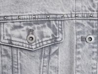 Джинсовая куртка для девочек, Серый