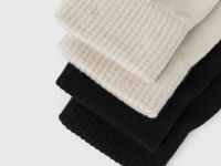 Перчатки, 2 пары, Черный