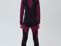 Термокомплект трикот. для девочек: фуфайка с длин. рук, брюки укороченные для эпизод. использования