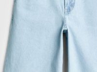 Джинсовые шорты-бермуды, Голубой