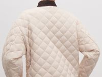 Куртка утепленная с округлым воротником