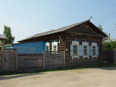Дом, где в 1892 г. родился Марк Николаевич Жирков, первый профессиональный композитор, заслуженный деятель искусств ЯАССР и РСФСР