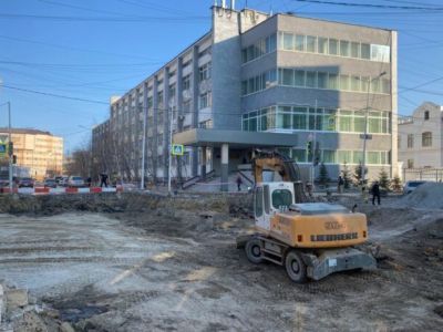 Движение по улице Октябрьская в Якутске откроют к концу недели