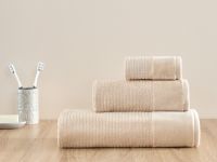 Полотенце махровое Винченца/Vincenza, бежевое II