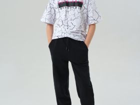 Брюки трикотажные для девочек