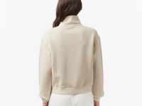 Женская хлопковая толстовка Lacoste