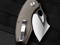 Складной нож Bestech Lizard, сталь D2, рукоять песочный G10