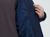 Утепленная куртка прямого кроя