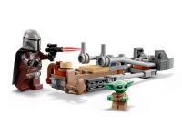 Star Wars 75436 Конструктор Спидер-байк Мандалорца и Грогу