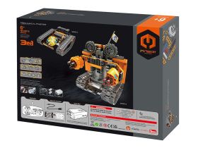 8016_MK Конструктор Orange Tracked Racer