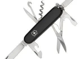 Нож перочинный Victorinox Climber, сталь X55CrMo14, рукоять Cellidor®, черный, 14 функций, 91мм