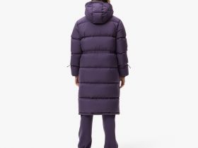 Женская парка Lacoste с капюшоном