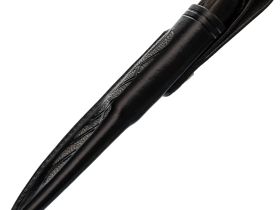 Авторский нож Сова, сталь мозаичный дамаск, подарочная шкатулка